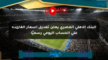 البنك الأهلي المصري يعلن تعديل أسعار الفائدة على الحساب اليومي رسميًا
